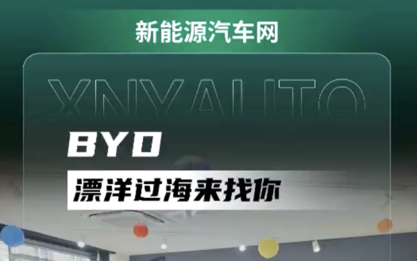 BYD 漂洋过海来找你